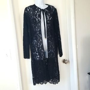 DKNY Women Long Lace Cover